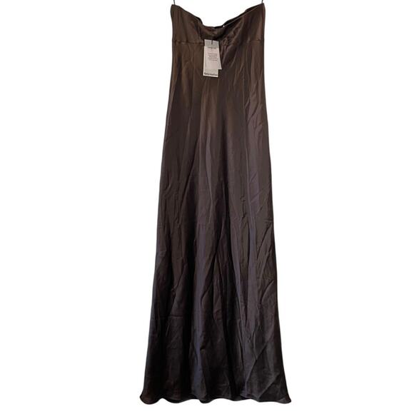 New Reformation Oren Silk Dress - Picture 2 of 5